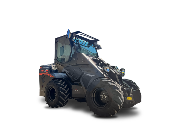 Maxo 57HP All Black vista diagonale