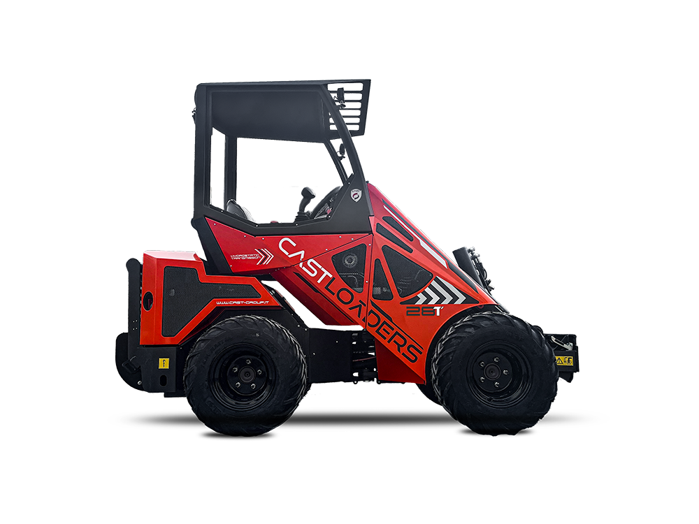 Vista laterale Castloaders 28T