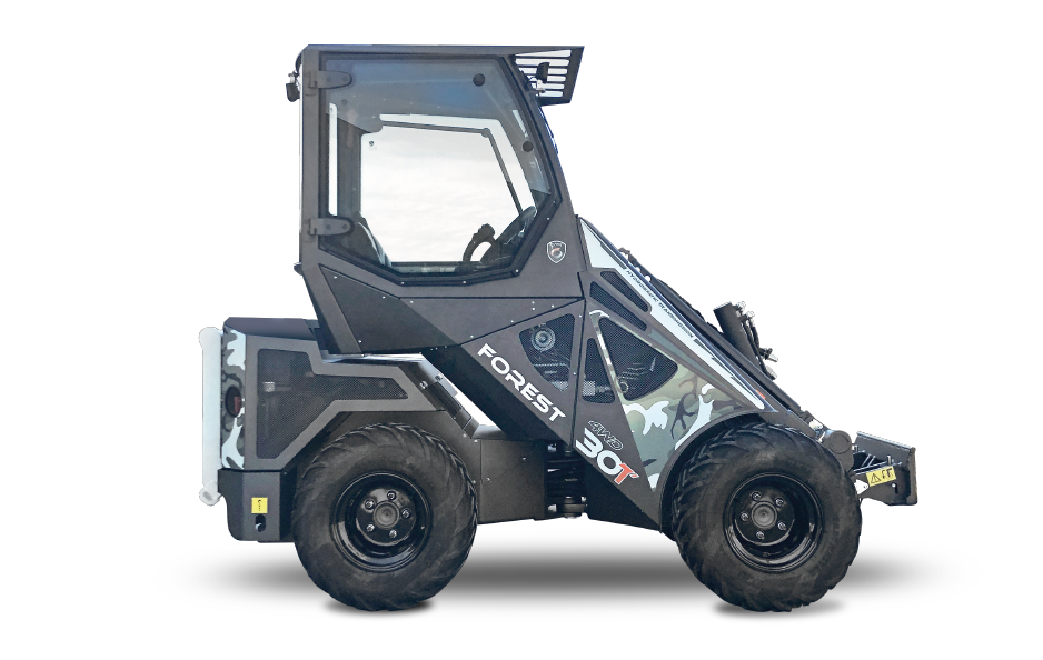 Castloaders 30T Forest vista laterale