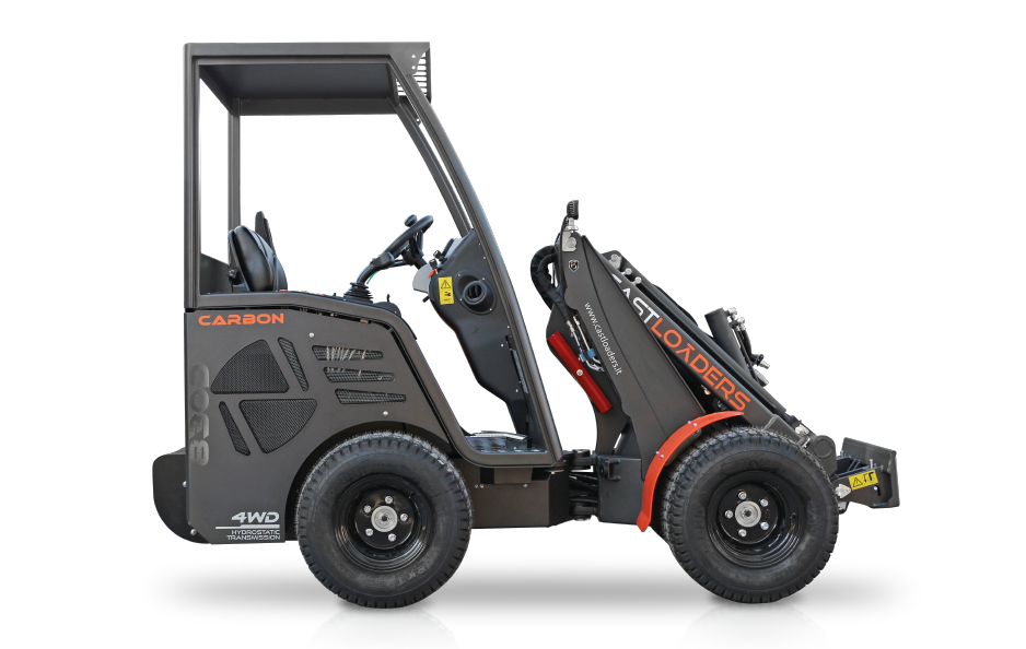 Castloaders 830D Carbon vista laterale