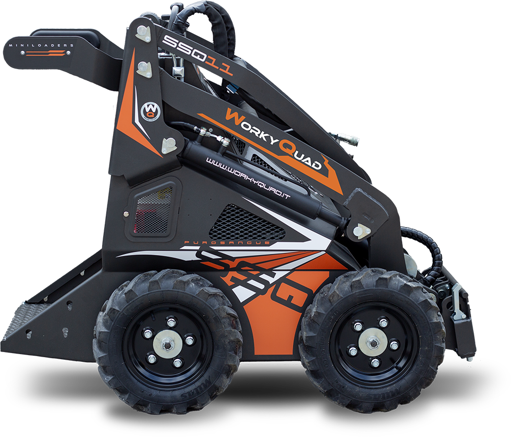 Workyquad SSQ Purosangue vista laterale
