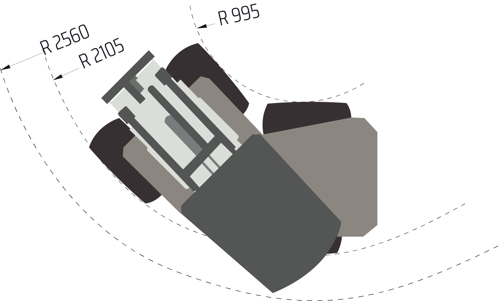 Steering Castloaders 30T