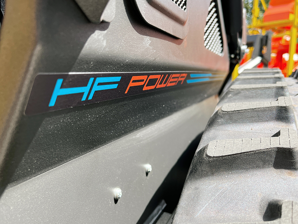 Dettagli cingoli WorkyQuad WX HF