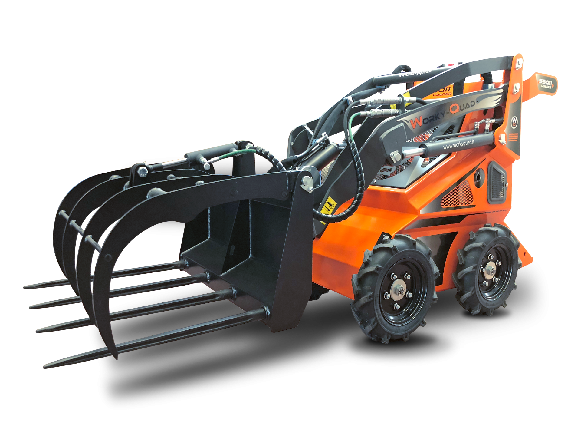 Diagonale frontale WorkyQuad SSQ11 Country con pinza agricola