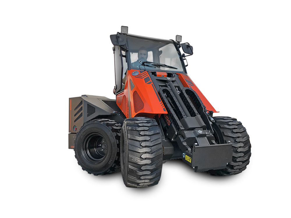 diagonale frontale Castloaders 40XD