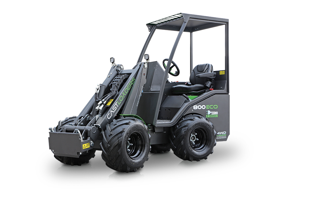 diagonale frontale Castloaders 800 ECO