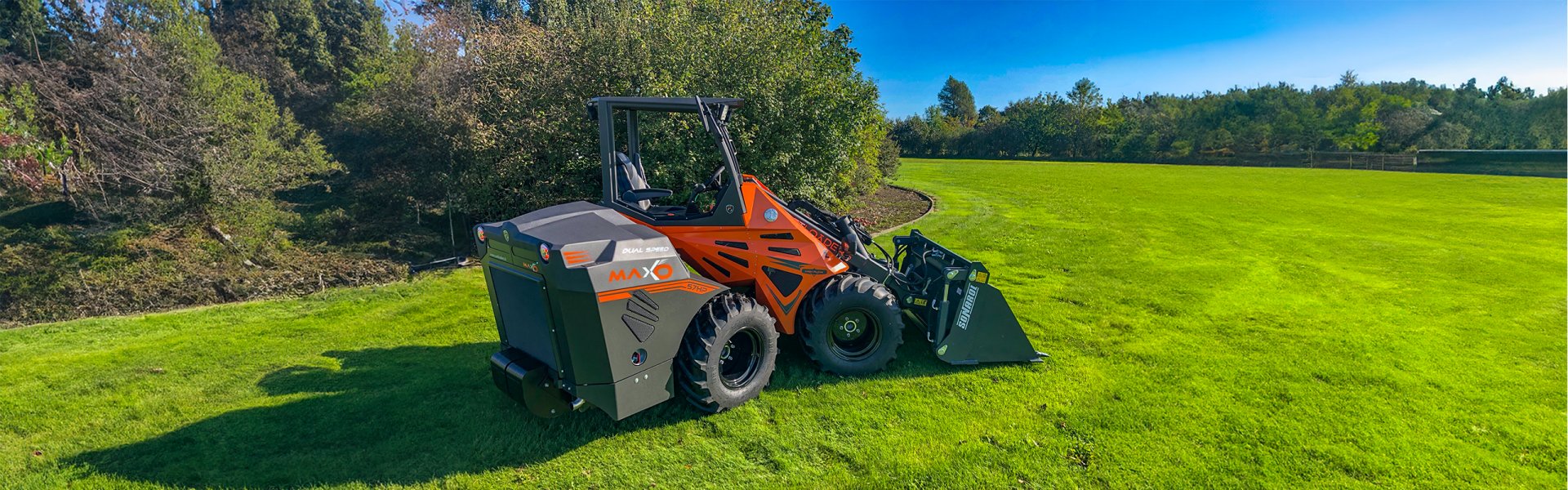 diagonale posteriore campo castloaders Maxo 57HP Dual speed