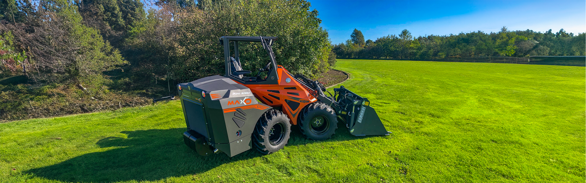 diagonale posteriore campo castloaders Maxo 57HP Dual speed