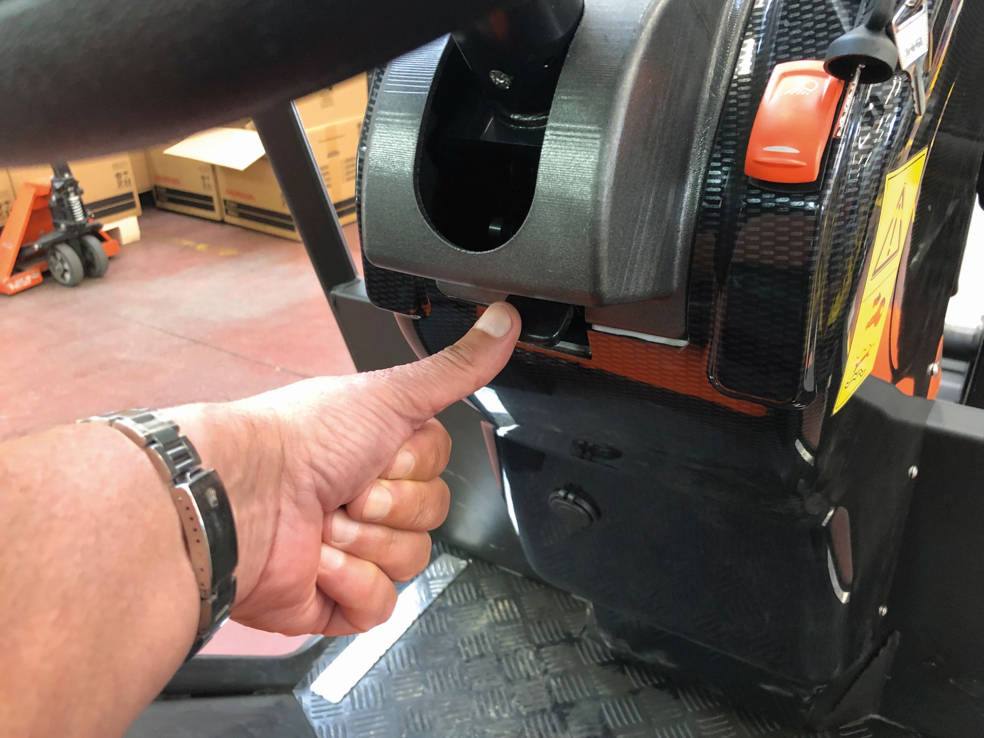 Regolazione volante Castloaders serie 800