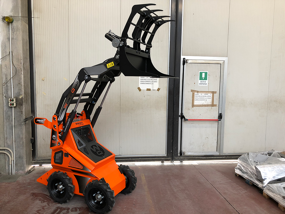 Diagonale frontale WorkyQuad SSQ11 Country con forca foraggio