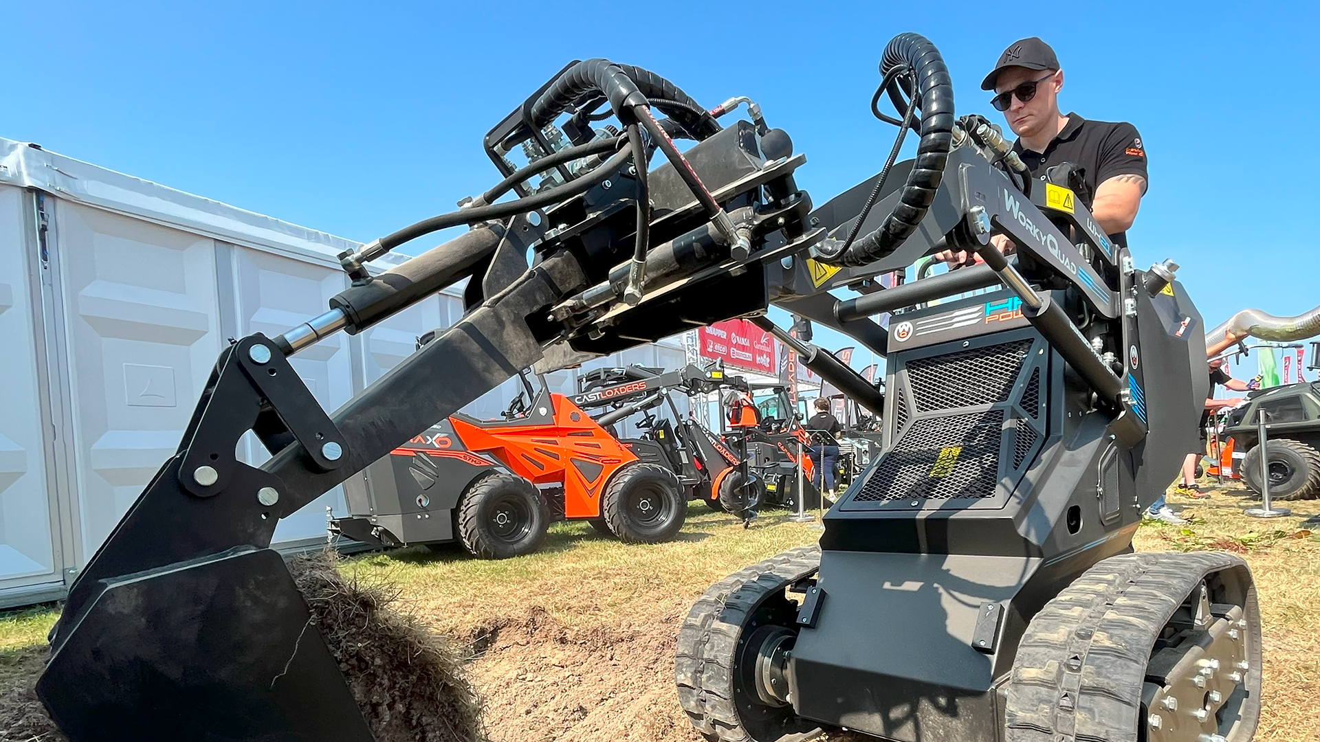 WX21 HF con escavatore 2