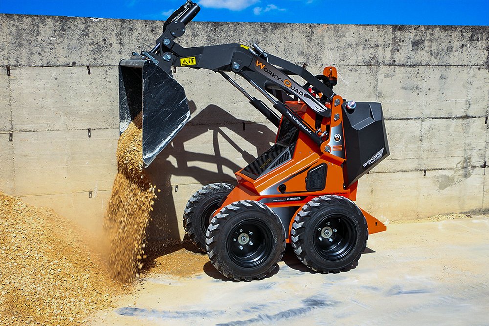Laterale WorkyQuad SSQ15 D/RC con benna