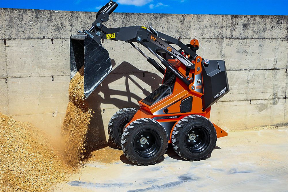 Laterale WorkyQuad SSQ15 D/RC con benna
