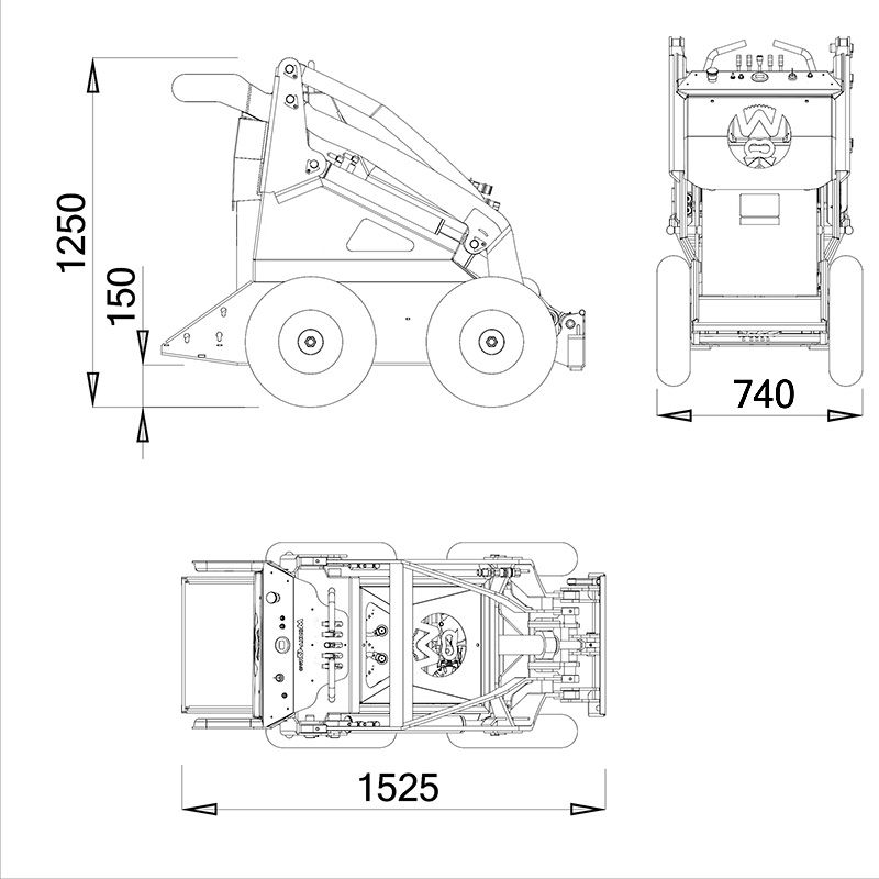 Dimensions WorkyQuad SSQ ECO