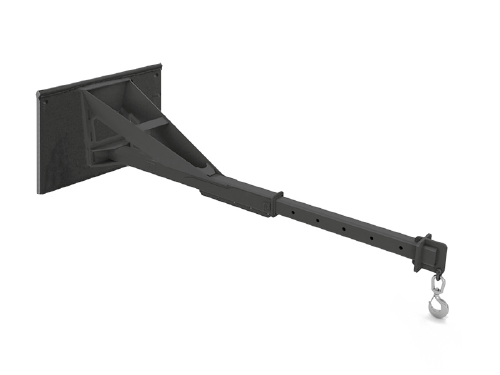 Accessorio BRACCIO FISSO da montare su minipala Castloaders o Workyquad