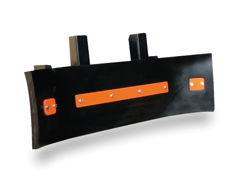 Accessorio LAMA GOMMA da montare su minipala Castloaders