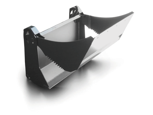 Accessorio BENNA 4 IN 1 da montare su minipala Castloaders o Workyquad