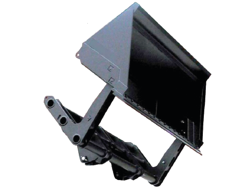 Accessorio BENNA AD ALTO RIBALTAMENTO da montare su minipala Castloaders