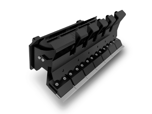 Accessorio RASCHIAPAVIMENTI da montare su minipala Castloaders e WorkyQuad