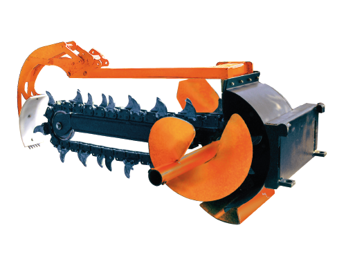 Accessorio TRENCHER da montare su minipala Castloaders e WorkyQuad