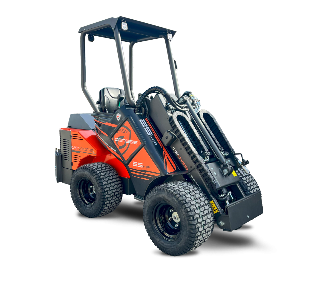 diagonale frontale Castloaders Genesis 25HP