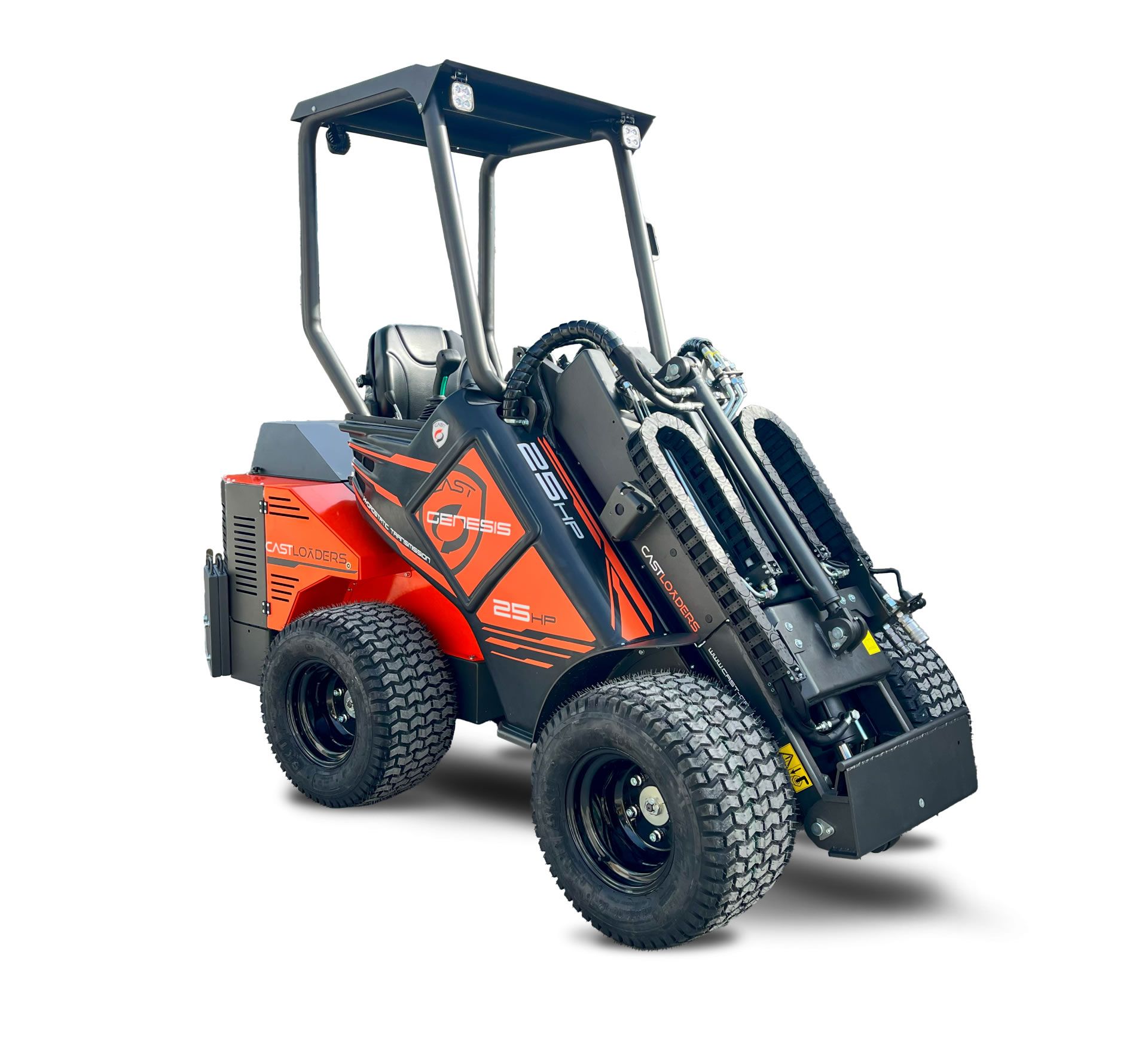 diagonale frontale Castloaders Genesis 25HP
