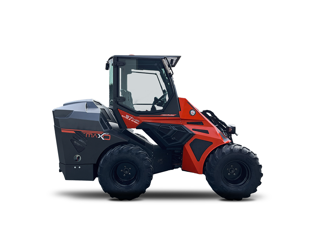 Castloaders 57HP Maxo Dual Speed vista laterale