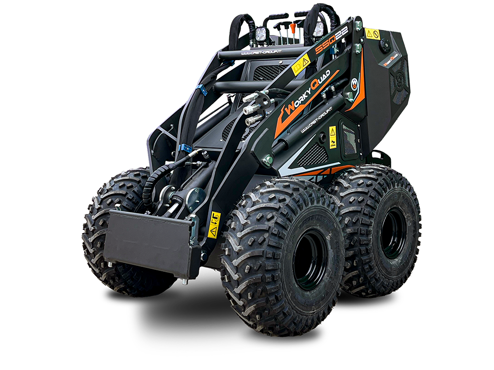 miniloader skid steer WorkyQuad SSQ22 no background